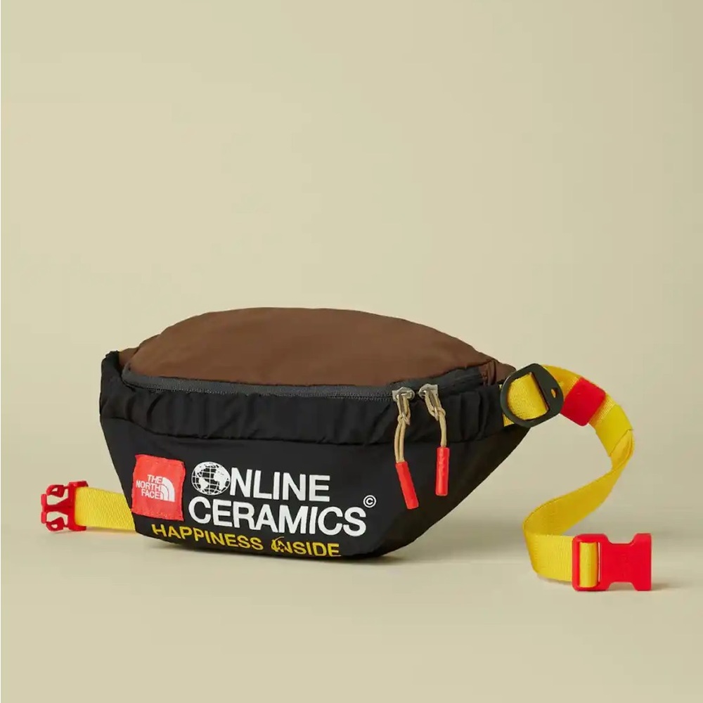 NWT Online Ceramics x The North Face Mountain Lumbar Bag Crossbody Ltd Ed